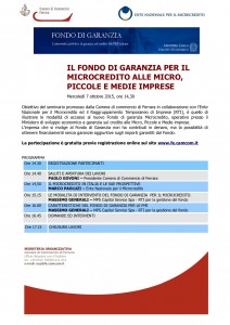 SEMINARIO MICROCREDITO